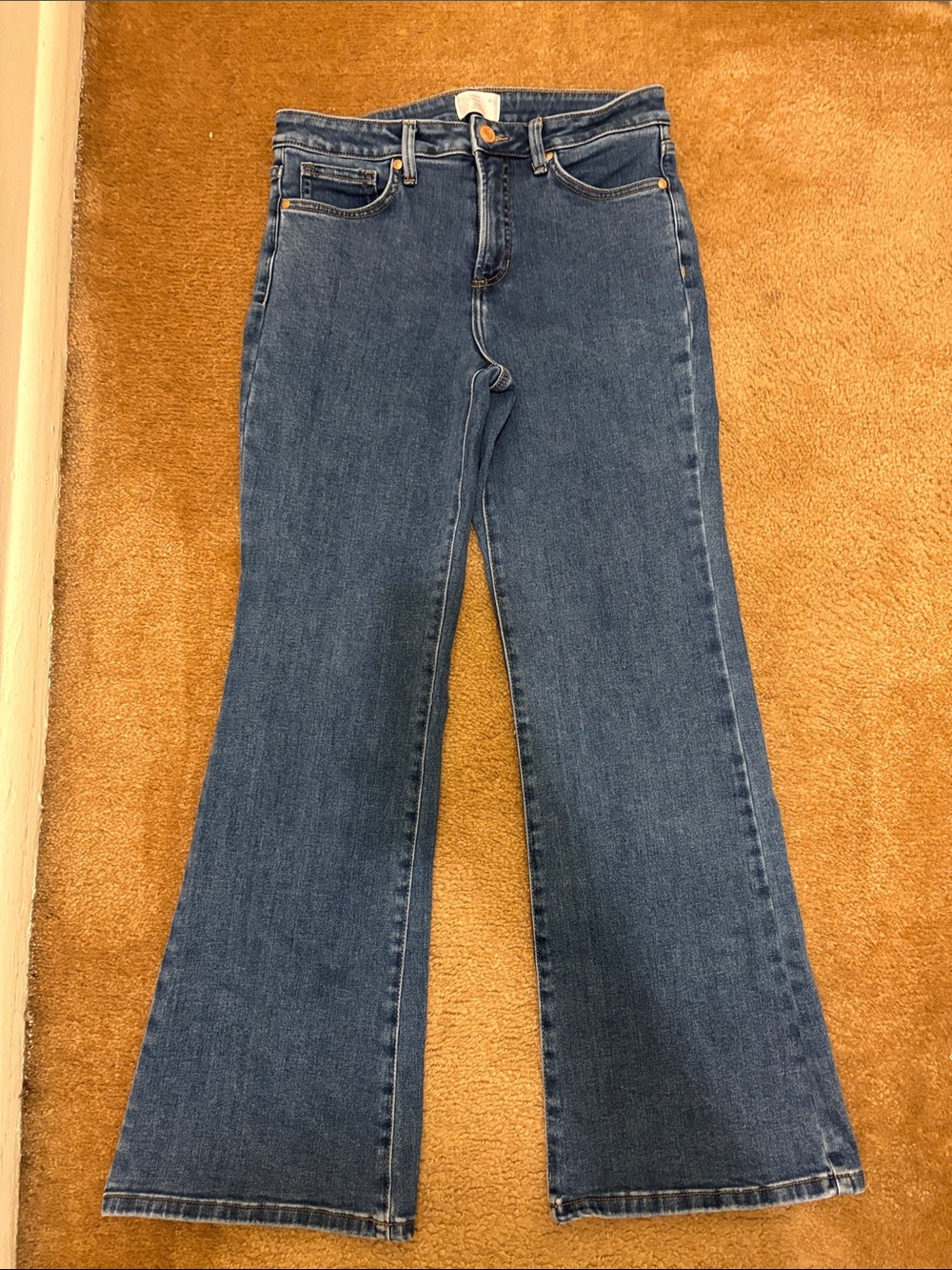 LC Lauren Conrad Dark Blue Flare Jeans